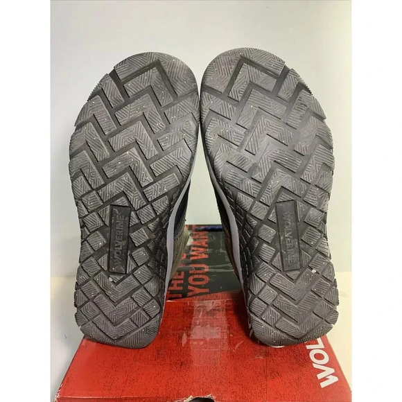 9073. Wolverine Boots Mid Hiker WP,Charcoal/Gray-US 10.5 Mens - Picture 4 of 5